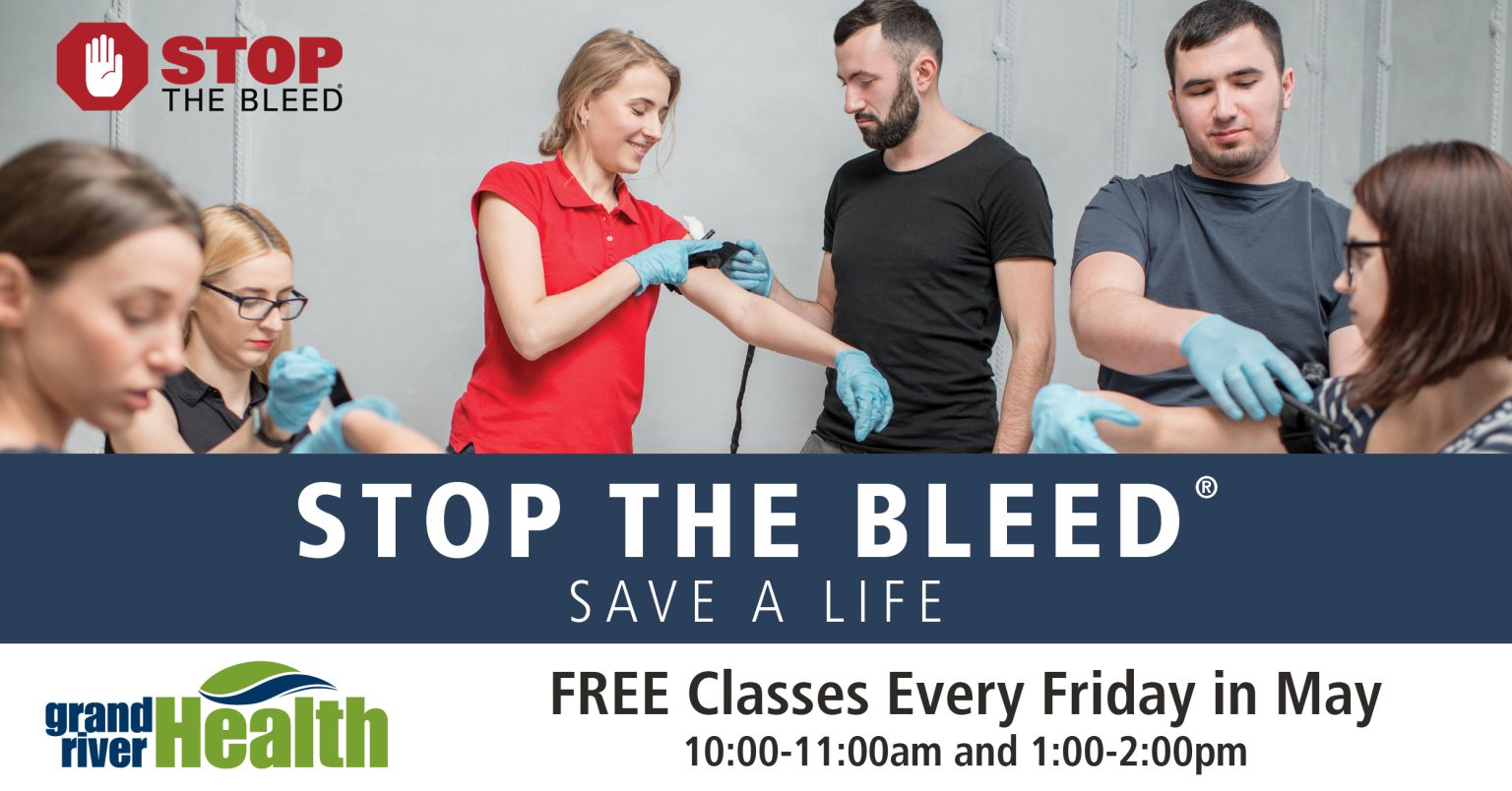 Stop The Bleed Classes - Grand River Hospital District