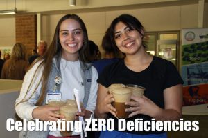 Celebrating ZERO Deficiencies