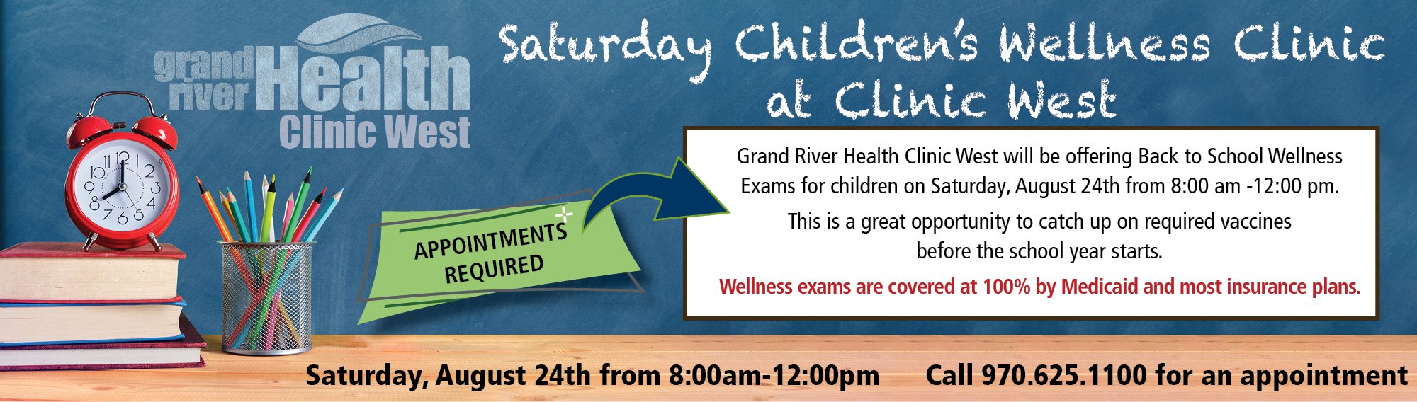 Saturday Children’s Wellness Clinic at Clinic West