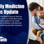 Family Medicine Clinic Update Featured Image