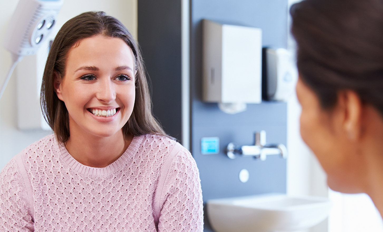 Female Patient And Doctor